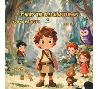 Miss Nur's Fairy Tale Adventures™: Young Princes | A Coloring Book for Ages 3-6: Coloring Book with Princes, Dragons, Castles, Heroes, and Fairy Tale Adventures for Boys Ages 3-6