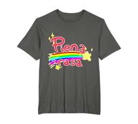 Miss Pinzi Maglietta Piena Rasa Multicolore Arcobaleno Unisex S