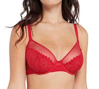 Miss Sans Complexe Lisa Full Coverage Bra, Rosso Purpureo, 2C Women's