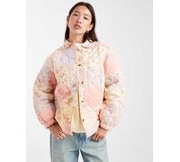 Miss Selfridge - Giacca trapuntata con motivo patchwork a fiori-Multicolore 36