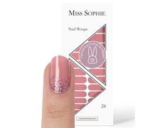 Miss Sophie Unghie Unghie finte Dazzling RosewoodNail Wraps 24 Stk.