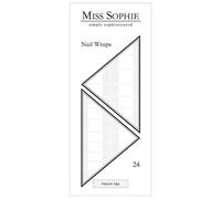 Miss Sophie - French Tips Nail Wraps Unghie finte 24 pieces Nude unisex