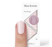 Miss Sophie Pellicola per unghie - "Ever Nude", Tinta unita, Toni nudi, Nail Wraps -24 pellicole per unghie autoadesive ultrasottili a lunga durata