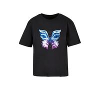 Miss Tee Damen Chromed Butterfly Tee