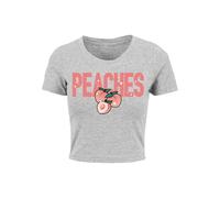Miss Tee Damen Peaches Cropped Tee