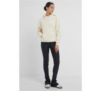 Miss Tee Back Around Fluffy Hoodie Beige L Donna
