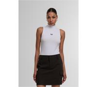 Miss Tee Donna Fly Away Donna Corpo dolcevita senza maniche MST332 S Bianco