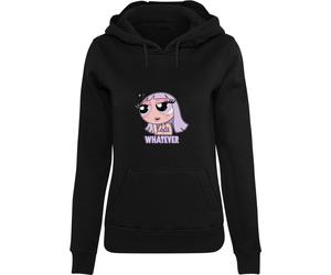 Miss Tee Donna Forever Whatever Hoody MST060 S Nero