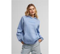 Miss Tee Donna Just Another EMB Felpa con cappuccio soffice MST279 XS Blu