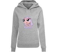 Miss Tee Mst060-forever Whatever Hoody Felpa con Cappuccio, Grigio, M Donna
