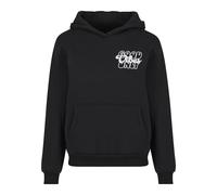 Miss Tee Felpa con cappuccio da donna Good Vibes MST207 Puff Print Nero XS