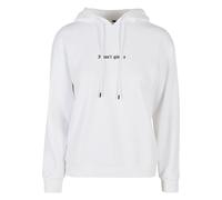 Miss Tee Felpa 'I Dont Give A' nero / bianco Donna Miss Tee XL