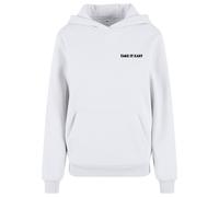 Miss Tee Felpa 'Take It Easy' arancione / eosina / nero / bianco Donna - Abbigliamento - Taglie comode - Felpe Miss Tee L