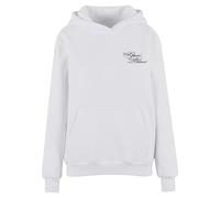 Miss Tee Felpa donna MST209 'Give A Damn' Fluffy Bianco XS