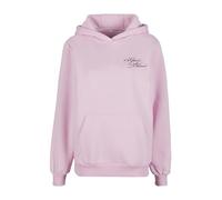 Miss Tee Mst209-give A Damn Ladies Fluffy Hoody Maglia di Tuta, Rosa Morbido, M Donna