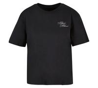 Miss Tee Maglietta 'Give A Damn' talpa / rosé / nero / bianco Donna - Abbigliamento - Taglie comode - Maglie e top - Maglie e T-shirt Miss Tee XS