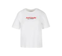 Miss Tee Maglietta 'Anti Cardio' rosso / nero / bianco Donna Miss Tee XL rosso / nero / bianco