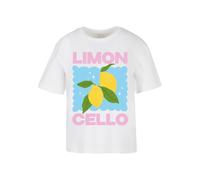 Miss Tee Maglietta blu cielo / giallo / verde / bianco Donna Miss Tee M blu cielo / giallo / verde / bianco
