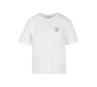 Miss Tee Maglietta 'Chase Your Dreams' sambuco / bianco Donna Miss Tee XXL