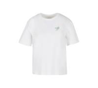 Miss Tee Maglietta 'Chasing Aces' verde / bianco Donna Miss Tee 4XL
