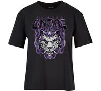 Miss Tee Maglietta da donna Always On Fire Tee S Nero