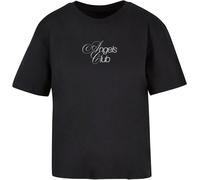Miss Tee Maglietta da donna Angels Club Tee MST186 S Nero