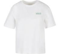 Miss Tee Maglietta da donna Cheers And Bubbles MST309 4XL Bianco