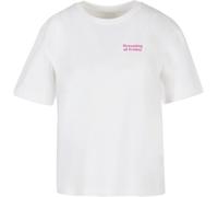 Miss Tee Maglietta da donna Dreaming Of Friday MST355 M Bianco