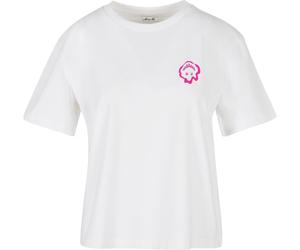Miss Tee Maglietta da donna Everything Is Nice Tee L Bianco