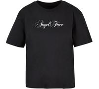 Miss Tee Maglietta da donna Faccia d'angelo MST187 L Nero