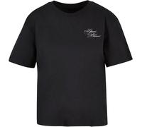 Miss Tee Maglietta da donna Give A Damn Tee MST180 L Nero