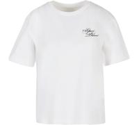 Miss Tee Maglietta da donna Give A Damn Tee MST180 XXL Bianco