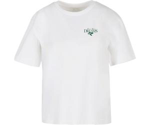 Miss Tee Maglietta da donna Grow Your Dreams And Plants MST303 XL Bianco