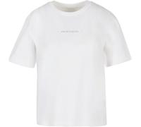 Miss Tee Maglietta da donna Guardami negli occhi MST092 XS Bianco