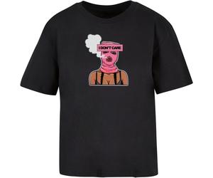 Miss Tee Maglietta da donna I Don't Care Tee MST064 XL Nero