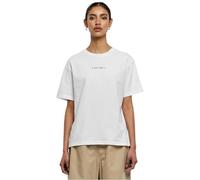 Miss Tee Mst009-i Don't Give A Tee T-Shirt, Bianco, XS Donna