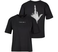 Miss Tee I Don´t Give A F Short Sleeve T-shirt Nero 3XL Donna