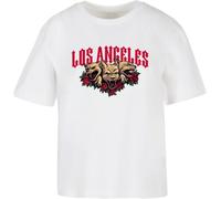 Miss Tee Maglietta da donna LA Dogs Tee MST068 S Bianco