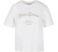 Miss Tee Maglietta da donna Ladies Ocean Dreams MST347 L Bianco