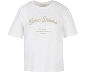 Miss Tee Maglietta da donna Ladies Ocean Dreams MST347 L Bianco