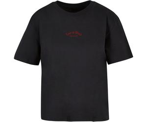 Miss Tee Maglietta da donna L'amore è cieco L'amore è crudele MST018 S Nero