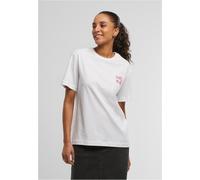 Miss Tee Maglietta da donna Lucky Sindrome della ragazza MST313 S Bianco