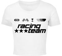 Miss Tee Maglietta da donna Numero One Racing Team MST316 XL Bianco