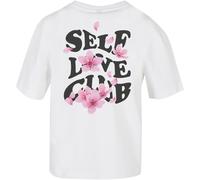 Miss Tee Maglietta da donna Self Love Club Tee L Bianco