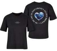 Miss Tee Too Frozen Short Sleeve T-shirt Nero 3XL Donna