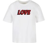 Miss Tee Maglietta donna Big Love Letters MST334 L Bianco