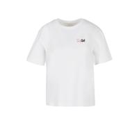 Miss Tee Maglietta 'Friday Girl' pitaya / nero / bianco Donna - Abbigliamento - Taglie comode - Maglie e top - Maglie e T-shirt Miss Tee 4XL