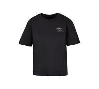 Miss Tee Maglietta 'Give A Damn' talpa / rosé / nero / bianco Donna - Abbigliamento - Taglie comode - Maglie e top - Maglie e T-shirt Miss Tee XS