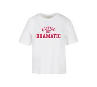 Miss Tee Maglietta 'Lil Dramatic' rosa / bianco Donna - Abbigliamento - Taglie comode - Maglie e top - Maglie e T-shirt Miss Tee XXL