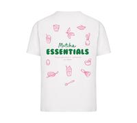 Miss Tee Maglietta 'Matcha Essentials Good Mood Tee' verde / rosa / bianco Donna - Abbigliamento - Taglie comode - Maglie e top - Maglie e T-shirt Miss Tee M